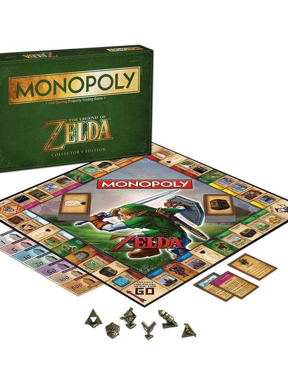 The Legend of Zelda Collector's Edition Monopoly Board Game  New And Sealed